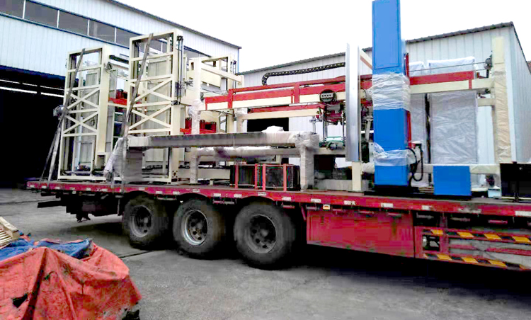 碼垛機、纏繞機發(fā)貨